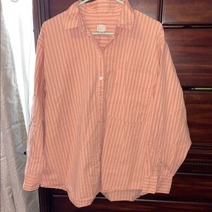Women’s  Pink Striped Shirt